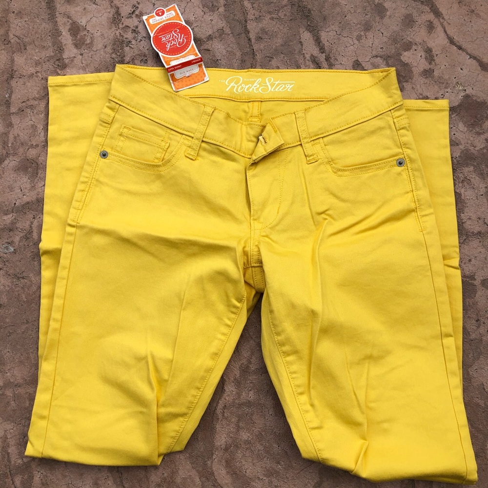 Yellow jeans